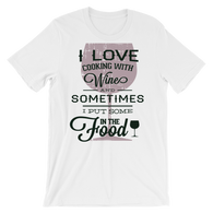 Cooking with Wine - Best Cool Men Tshirt - TEE PERIOD