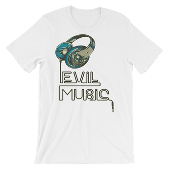 Evil Music - Best Cool Men Tshirt - TEE PERIOD