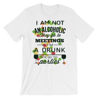 I am not an Alcoholic - Best Cool Men Tshirt - TEE PERIOD