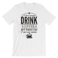 Coffee - Best Cool Men Tshirt ( Black Edition ) - TEE PERIOD