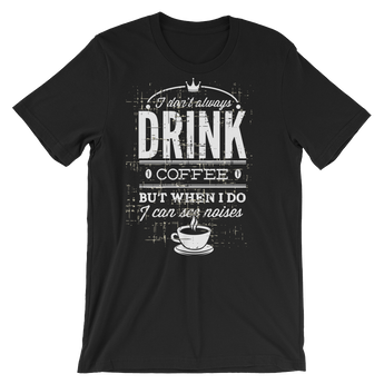 Coffee - Best Cool Men Tshirt ( White Edition ) - TEE PERIOD