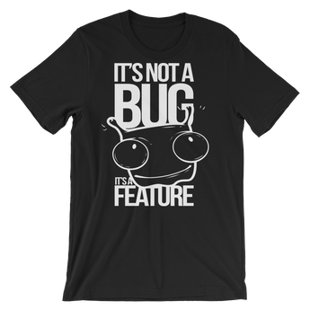 Funny Bug - Best Funny Men Tshirt ( White Edition ) - TEE PERIOD